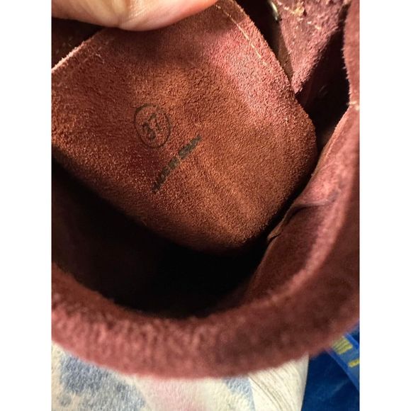 Free People Ava Tall Lace Up Boots Size 37 - Picture 7 of 7